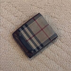 Classic Checkered Burberry Wallet